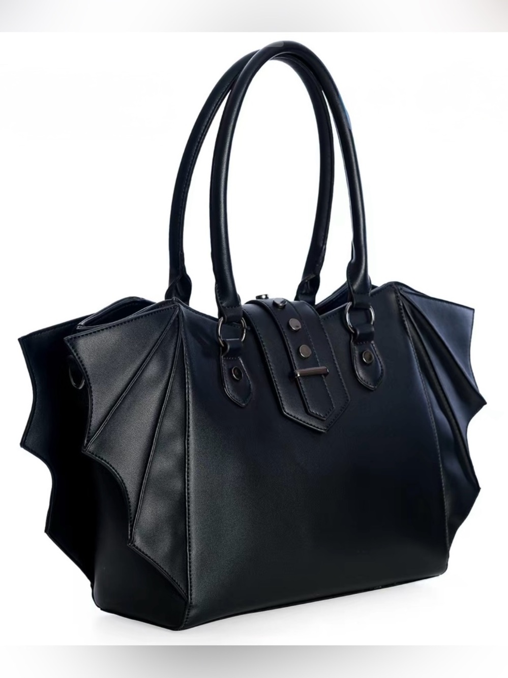 Gothic Black Batwing Tote Bag